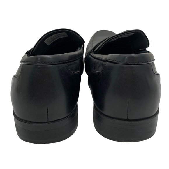 Perry Ellis Portfolio Mens Black Faux Leather Loafers Size 8.5 Style: Jimmy - Picture 5 of 8